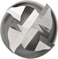 Actual product image Dormer 1/8IN HSCO-XP 4FL END MILL, STD LEN