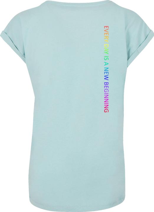 Produktbild Merchcode Ladies Hope Rainbow Extended Shoulder Tee - 116599 (L)