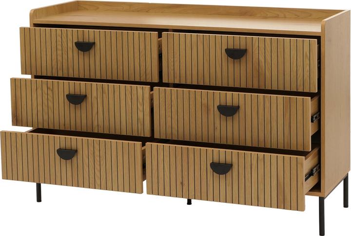 Produktbild JOHN316 Kommode Highboard (120 x 44 x 80 cm)