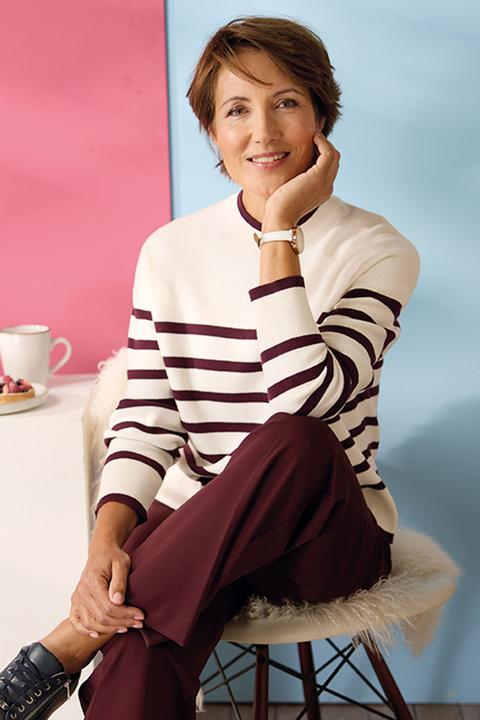 Produktbild Betty Barclay Betty&Co Damen Streifenpullover (40)