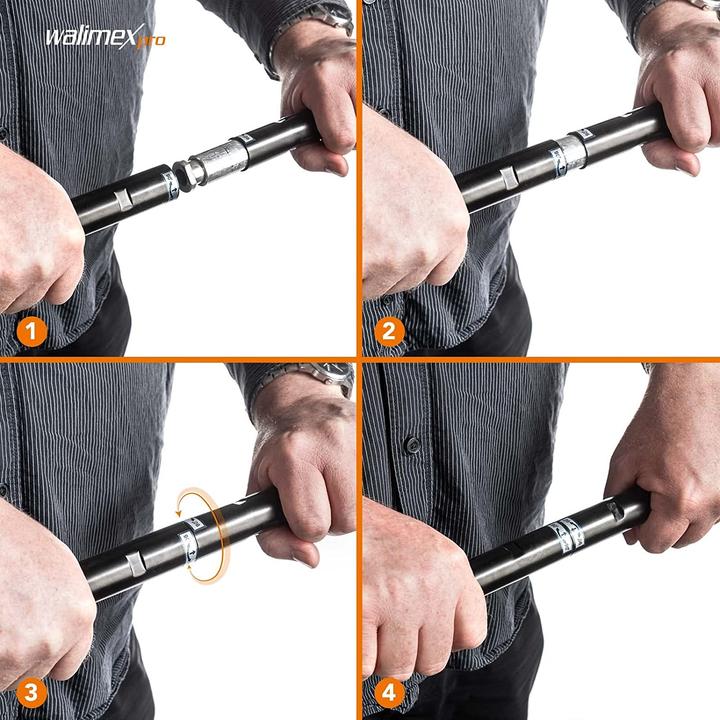 Produktbild Walimex 3-fach Hintergrundsystem + Tasche (290 cm, 250 cm)