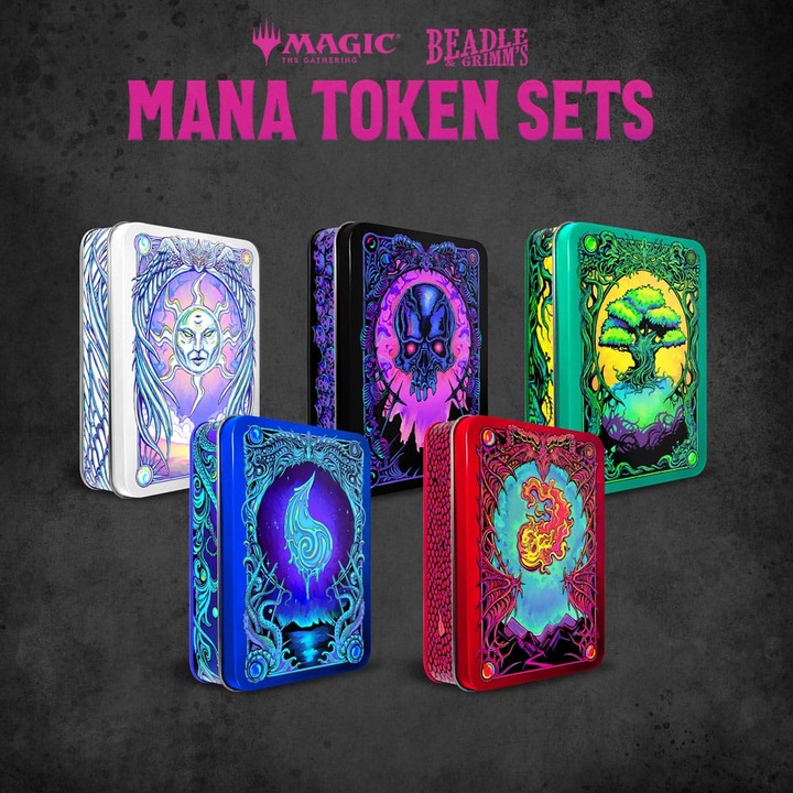 Actual product image Beadle & Grimm´s Magic the Gathering Dice and Token Pack Green Mana