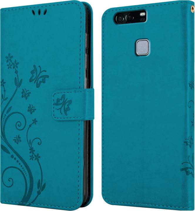 Produktbild Cadorabo Flower Book Cover (Huawei P9)