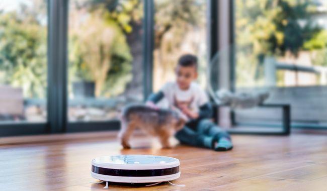 Actual product image Eziclean Aqua Xpert S450 Animal (Vacuum mopping robot)