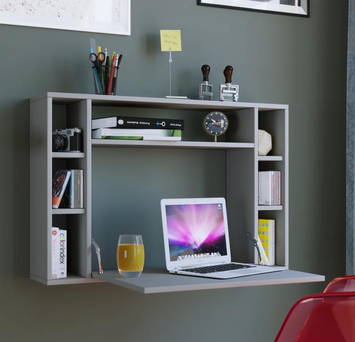 Productafbeelding VCM Houten Kantoormeubilair Muur Bureau Wandila