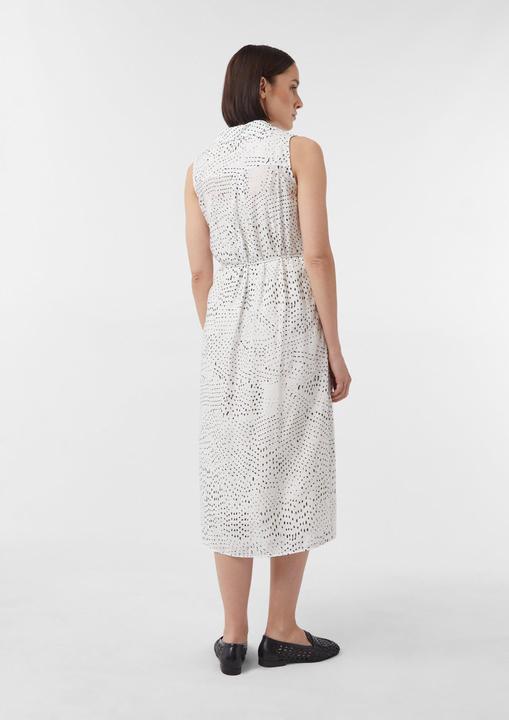 Image du produit Comma Kleid Ärmelloses Midikleid mit Gürtel (38)