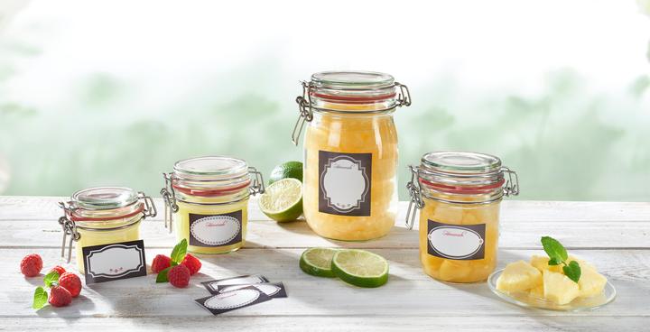 Produktbild Leifheit Deko-Etiketten Schwarz und Weiss