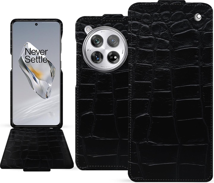 Actual product image Noreve Vertical leather shell (OnePlus 12)