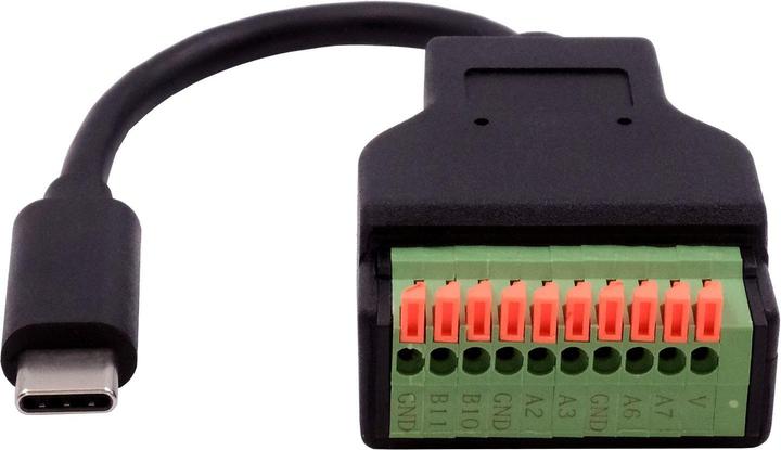 Image du produit Exsys Adaptateur USB-C Terminal Block (USB-C, 15 cm)