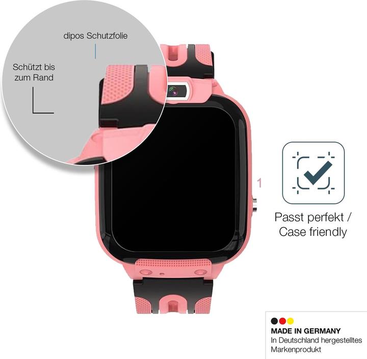 Produktbild Dipos Anti-Shock Displayschutz Matt 9H