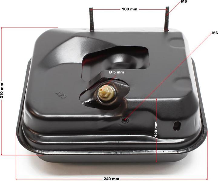 Produktbild Wiltec Benzinmotor