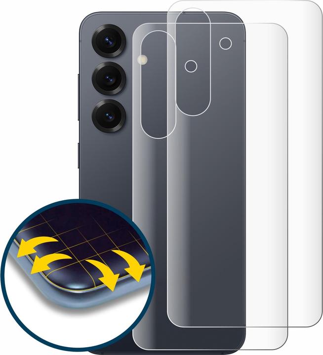 Actual product image BROTECT Full-Screen Protector (2 pcs., Samsung Galaxy S25)