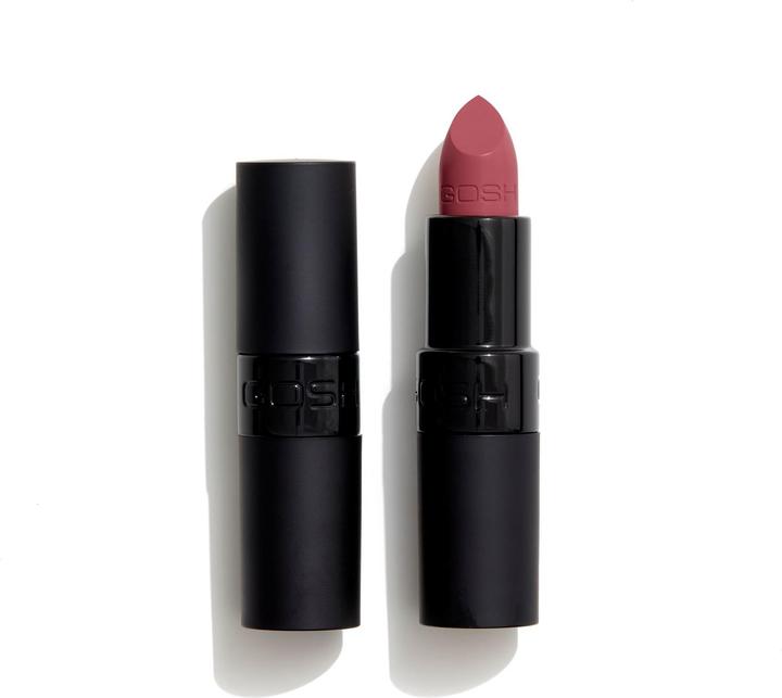 Actual product image Gosh Copenhagen Velvet Touch Lipstick 002 Matt Rose 4 gr (Matt Rose)