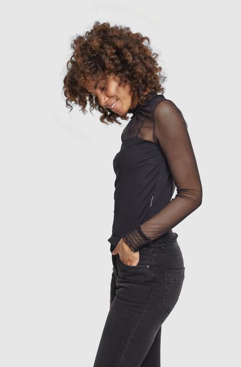 Produktbild Urban Classics Ladies Double Layer Mesh L/S (XL)