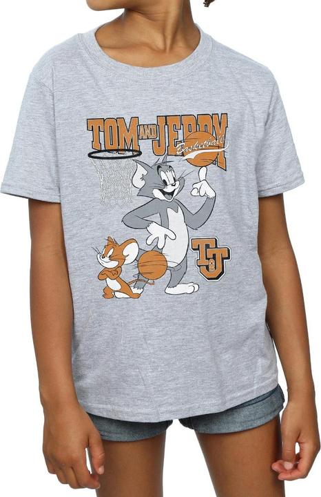 Produktbild Tom & Jerry Spinning Basketball TShirt Mädchen (116)