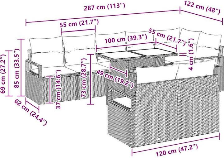 Produktbild vidaXL Damir