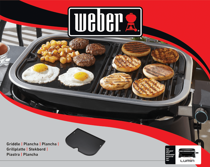 Produktbild Weber Grillplatte für Lumin