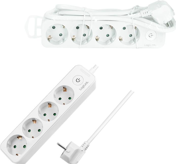 Image du produit LogiLink 4x CEE 7/3 max. (4x, CEE 7/3, 1.50 m)