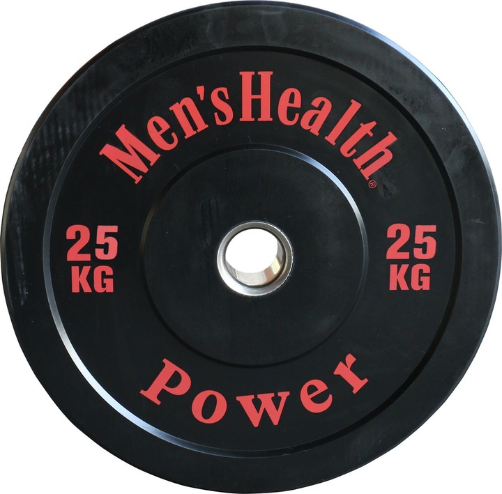 Actual product image Men's Health Bumper Plates (1 x 25 kg)