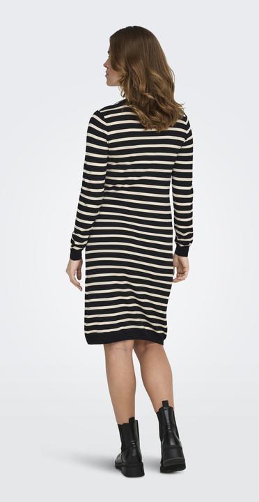 Produktbild Only Maternity Normal geschnitten Rundhals Maternity Gerippte Ärmelbündchen Eingesetzte Ärmel Kurzes Kleid (XL)