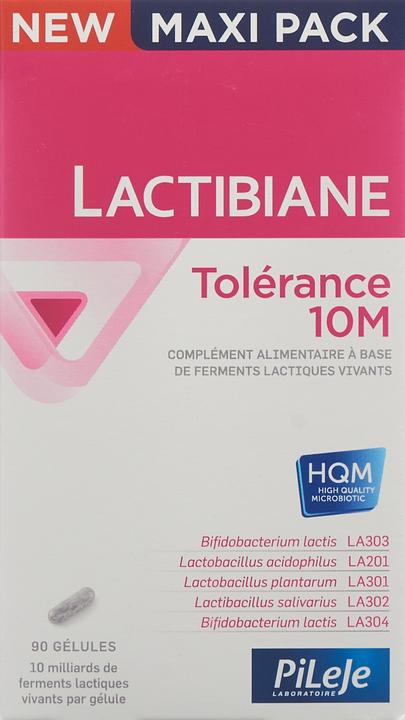 Actual product image Lactibiane Tolerance 10M Caps (90 pcs., Capsules, 50 g)