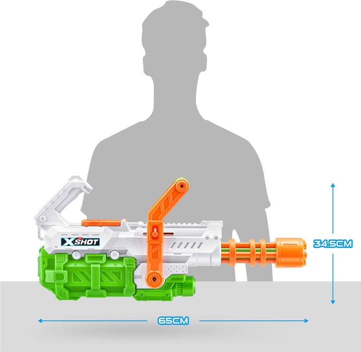 Produktbild Xshot Water-Fast Fill-Hydro Cannon,S1,O (Tank Integriert)