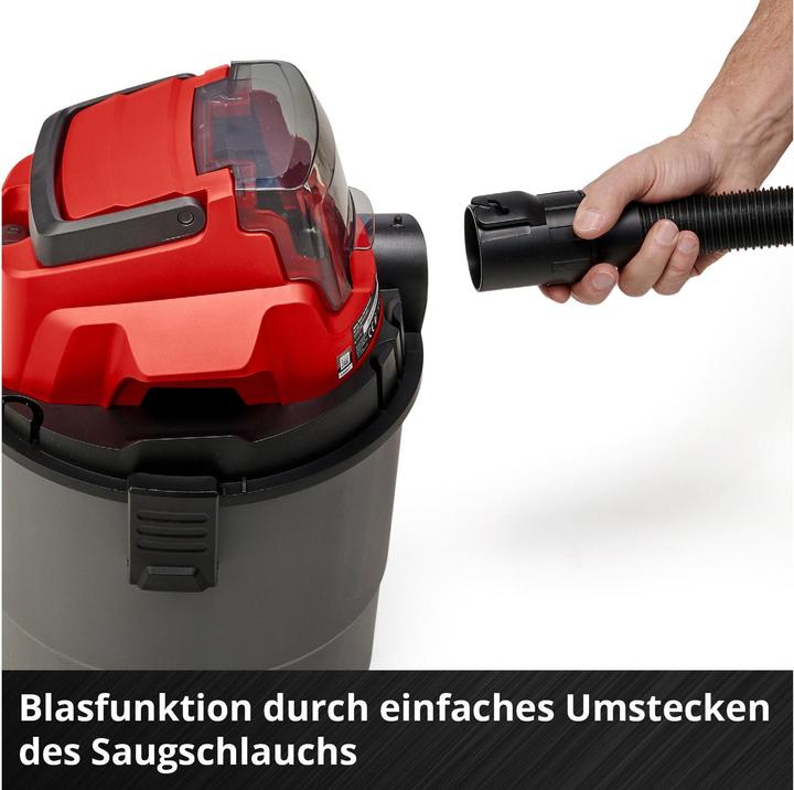 Immagine prodotto Einhell TC-VC 18/15 Li-Solo 2347145 (Aspirapolvere a umido e a secco)