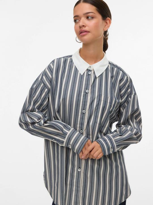 Produktbild Aware Awparina Ls Loose Stripe Shirt Vma Noos (L)