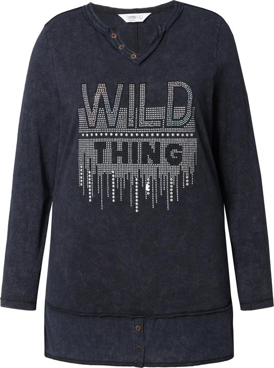 Produktbild Angel of Style T-Shirt, Comfort Fit, Wild Thing Print, Langarm (50)