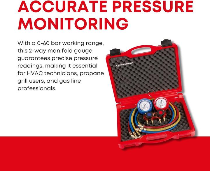 Image du produit Rothenberger Monteurhilfe-Set 2-Wege Standard, R22-R407C