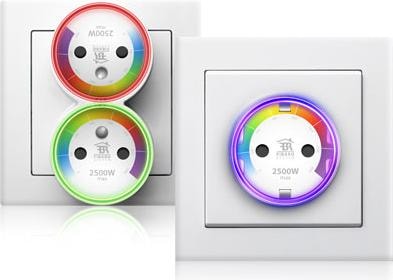 Immagine prodotto Fibaro FIBEFGWPF-102-5 - Interruttore a spina intermedia tipo F (Schuko)