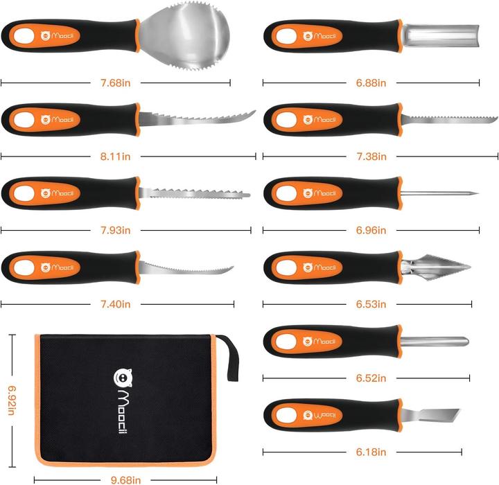 Actual product image Moocii Pumpkin carving tool