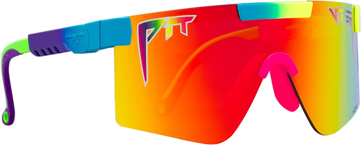 Pit Viper The Pride Original Polarized Rainbow Narrow (Rainbow chrome, Rainbow)