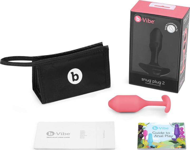 Image du produit Earthly Body B-Vibe - Snug Plug 2 Coral