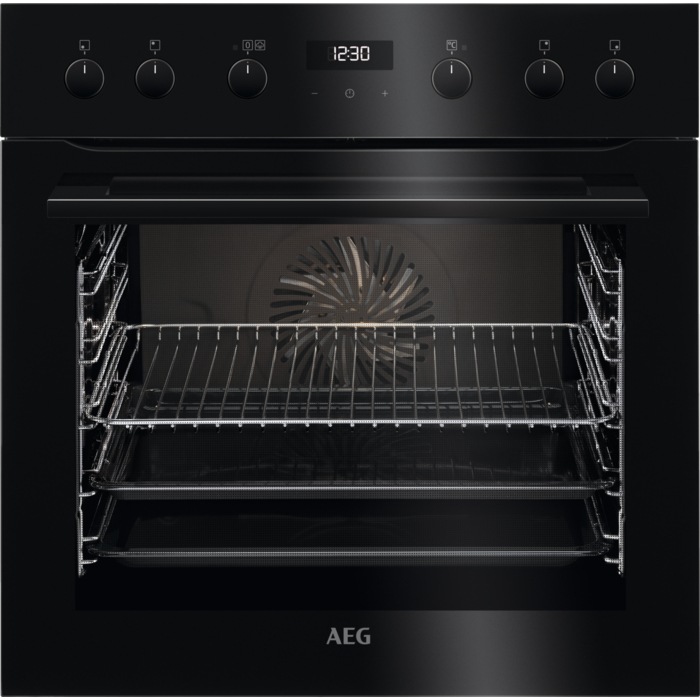 Actual product image AEG ECS455020B SW BUILT-IN COOKER STEAMBAKE