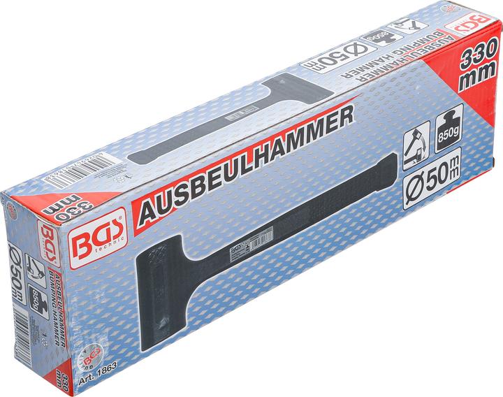 Actual product image BGS Dead Blow Hammer Soft Head Ø 50 mm 850 g (1022 g)