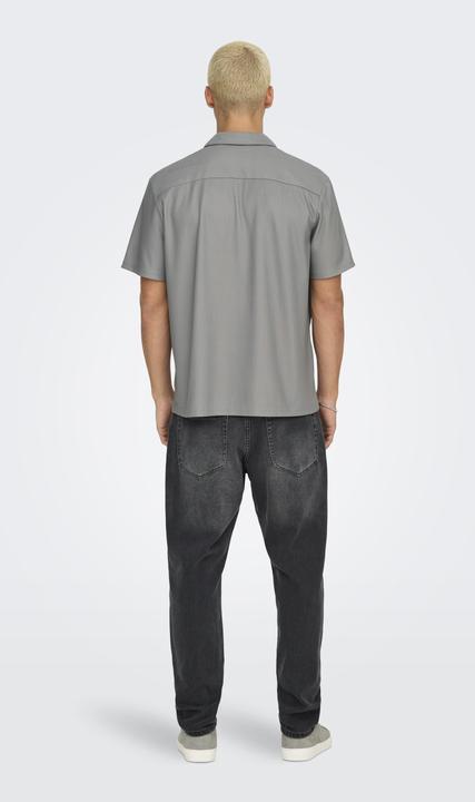 Actual product image Only & Sons Onskari Life Rlx Resort Ss Plizze Shirt (L)