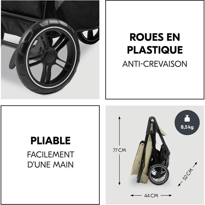 Produktbild Hauck Shop N Care Travel Set Olive