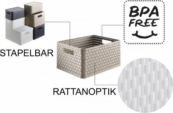 Image du produit Rotho Set Box 14l COUNTRY (14 l)