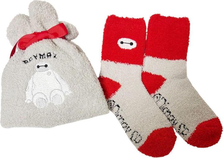 Produktbild Disney Baymax Logo Design Kuschelsocken mit Beutel (Einzelpack, 36 - 39)