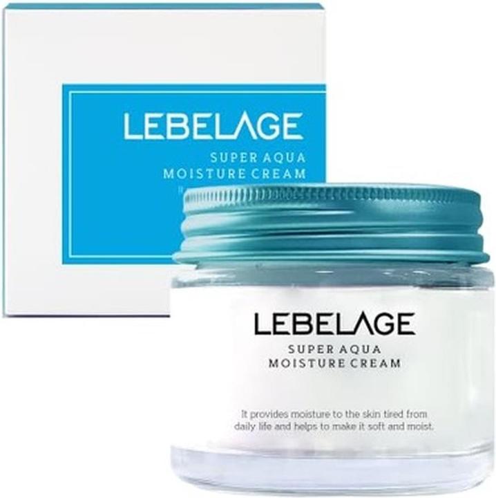 Actual product image Lebelage Super Aqua Moisture Cream 2.36 Fl Oz Hydrating and Nourishing Face Cream