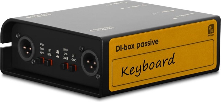 Produktbild Palmer Audio elde - Passive 2-Kanal DI-Box (DI Box)