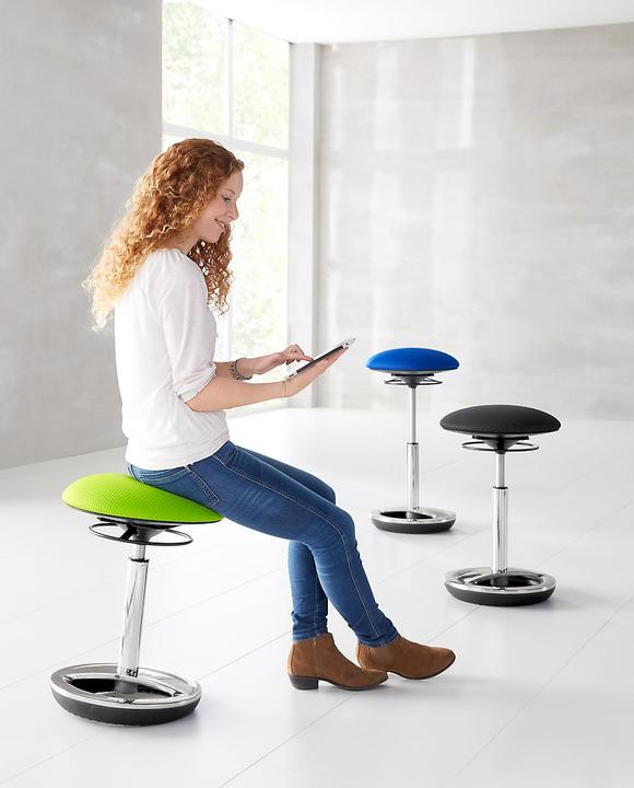 Image du produit Topstar Assis debout Sitness HIGH BOB, assise ergonomique, hauteur d'assise 490 à 700 mm