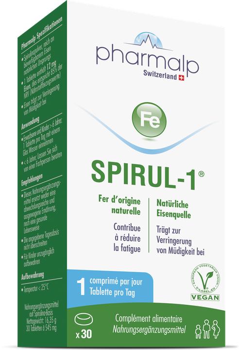 Produktbild Pharmalp Tablette (30 Stück, Tabletten, 33 g)