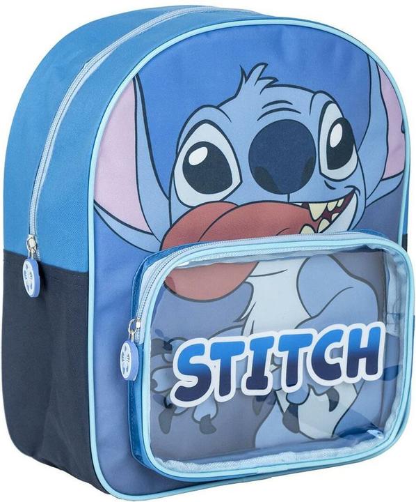 Produktbild Stitch Schulrucksack Blau 25 x 3 x 12 cm