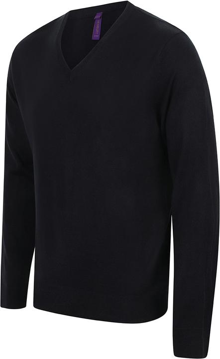 Immagine prodotto Henbury Felpa a maglia fine con collo a V (XXL)
