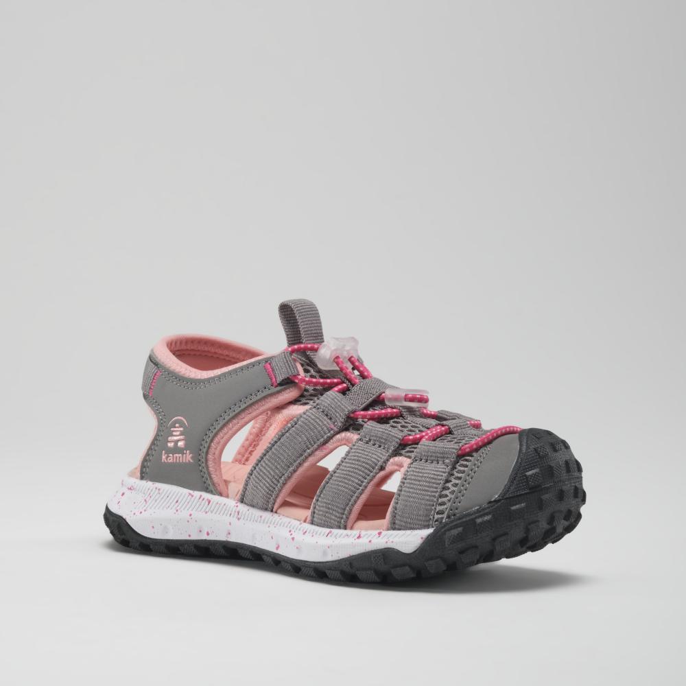 Kamik, Unisex, Sandalen, Ripple, Grau, (37)