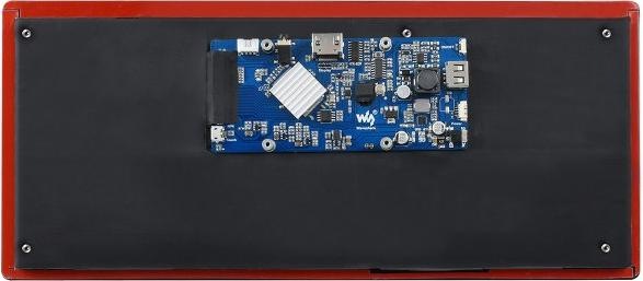 Actual product image WaveShare 12.3 INCH LCD / 1920x720 / HDMI, IPS, capacitive touchscreen, tempered glass panel (Display)