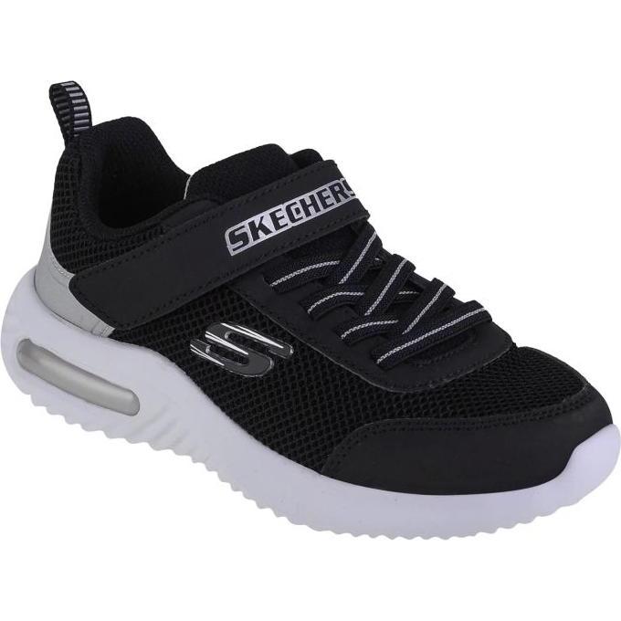 Skechers, Bambini, Sneaker, Bounder-Tech 403748L-BKSL - 32, (32)