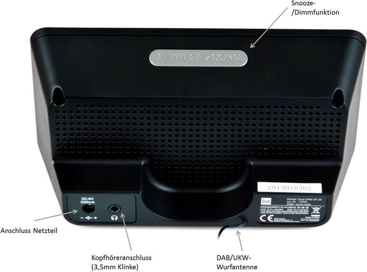 Produktbild Dual Dab Cr 25